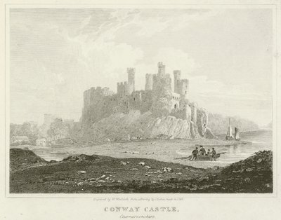 Castello di Conway, Caernarvonshire da English School