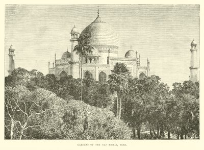 Giardini del Taj Mahal, Agra da English School