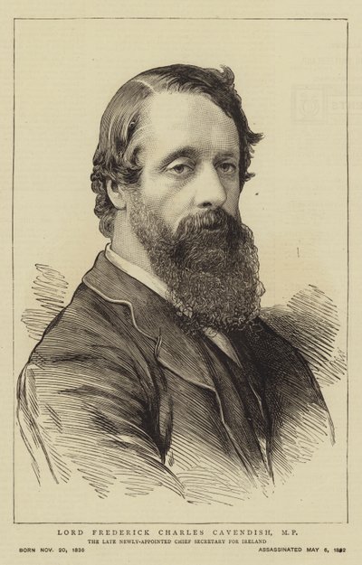 Lord Frederick Charles Cavendish, MP da English School