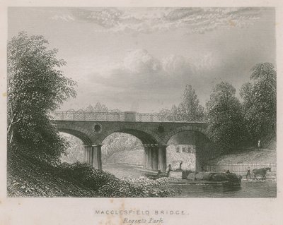 Macclesfield Bridge, Regents Park, Londra da English School