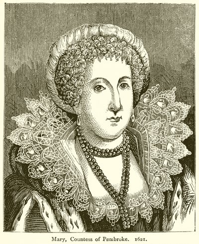 Maria, Contessa di Pembroke. 1621 da English School