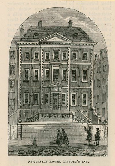 Newcastle House, Lincolns Inn, Londra da English School