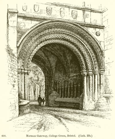 Porta Normanna, College Green, Bristol da English School