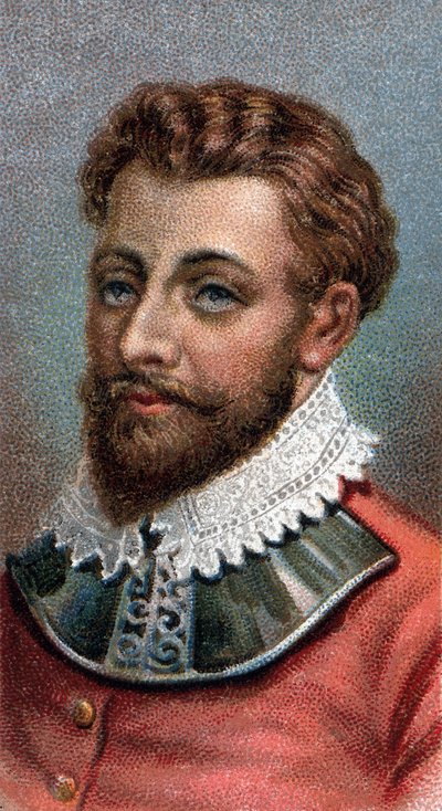 Ritratto di Sir Francis Drake da English School