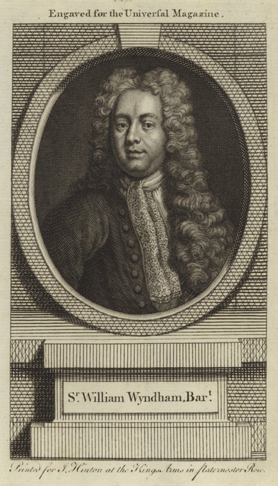 Sir William Wyndham, Barone da English School