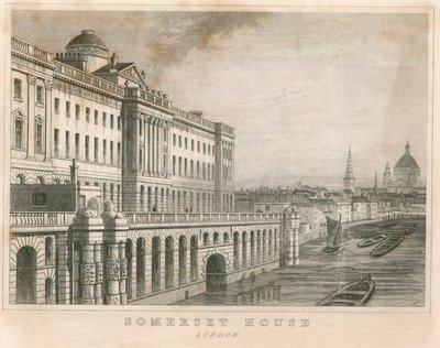 Somerset House, The Strand, Londra da English School