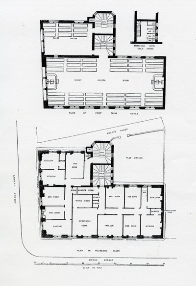 Scuole di San Giles, Endell Street da English School