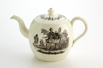 Teiera Wedgwood di Staffordshire, c.1775-85 da English School