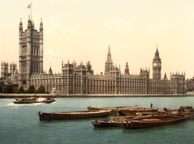 Il Palazzo del Parlamento, Londra da English School