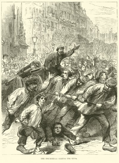 Gli insorti sequestrano le armi, marzo 1871 da English School