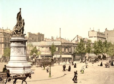 Veduta di una città francese da English School