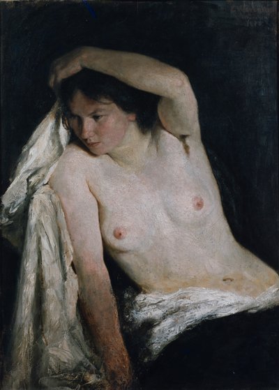 Mezzo nudo femminile da Erik Theodor Werenskiold