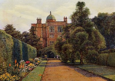 Doddington Hall, vicino a Lincoln da Ernest Arthur Rowe