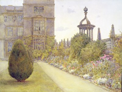 La corte est, Montacute House, Somerset da Ernest Arthur Rowe