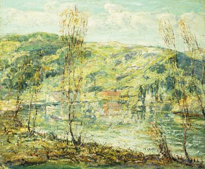 Riflessi sul lago da Ernest Lawson