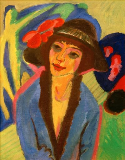 Ritratto di Gerda da Ernst Ludwig Kirchner