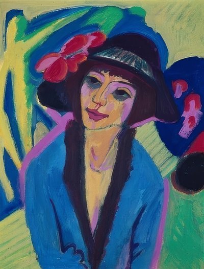 Ritratto di Gerda da Ernst Ludwig Kirchner