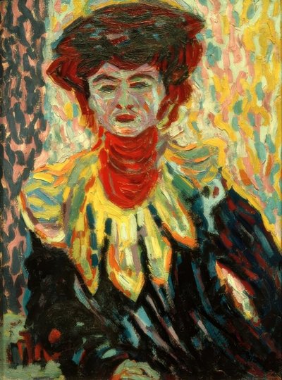 Doris con collare da Ernst Ludwig Kirchner