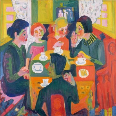 Tavolo da caffè da Ernst Ludwig Kirchner