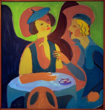 Due signore al caffè da Ernst Ludwig Kirchner