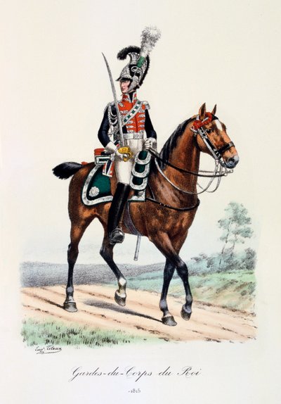 Gardes-du-Corps de Roi da Eugene Titeux