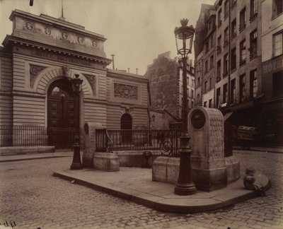 Fontana della École Polytechnique, 1902 da Eugène Atget