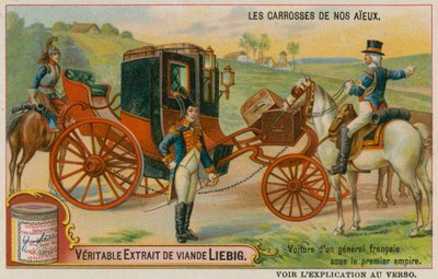 Carrozza francese sotto il Primo Impero da European School