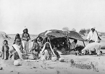 Un accampamento estivo in Balochistan, 1902 da F. Bremner