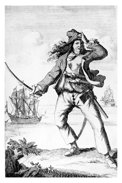 Mary Read - pirata inglese da F. Wentworth