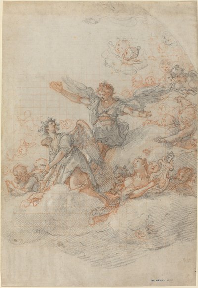 Angeli e Putti tra le Nuvole da Federico Zuccaro