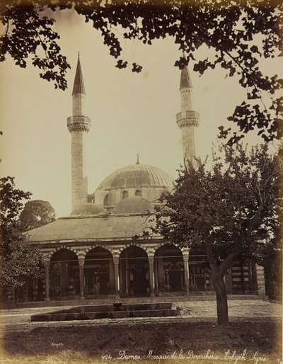 Album "Damas et Baalbek": Moschea di Damasco da Félix Bonfils