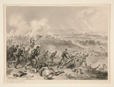 Battaglia di Gettysburg da Felix O. C. Darley