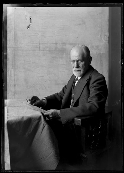 Sigmund Freud (1856-1939) da Ferdinand Schmutzer