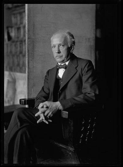 Ritratto di Richard Strauss (1864-1949) da Ferdinand Schmutzer