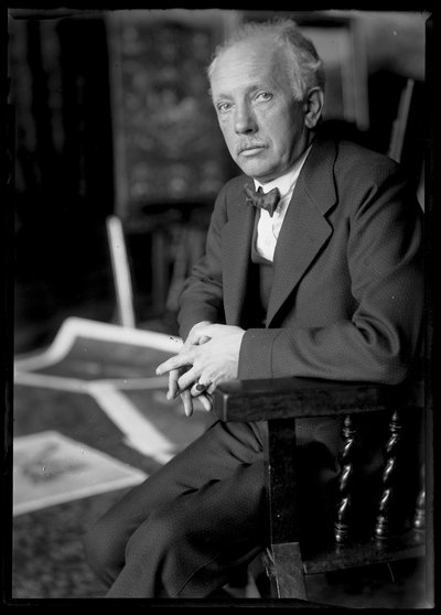 Ritratto di Richard Strauss (1864-1949) da Ferdinand Schmutzer