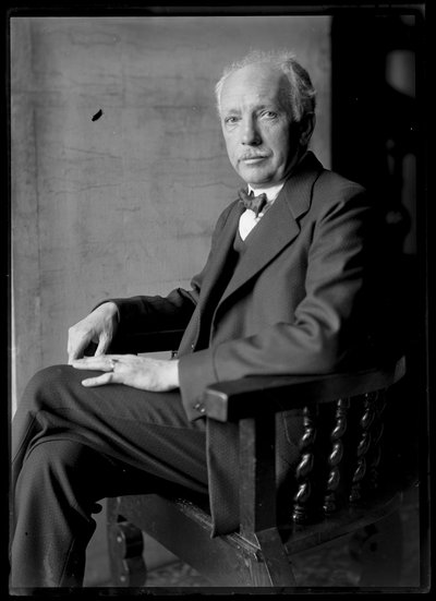 Ritratto di Richard Strauss (1864-1949) da Ferdinand Schmutzer