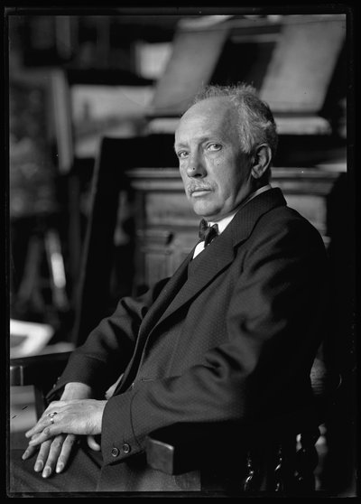 Ritratto di Richard Strauss (1864-1949) da Ferdinand Schmutzer