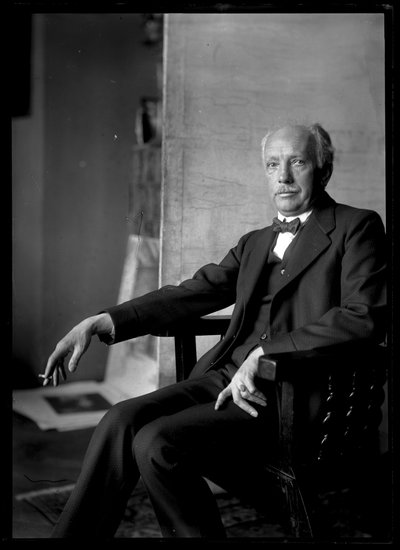 Ritratto di Richard Strauss (1864-1949) da Ferdinand Schmutzer