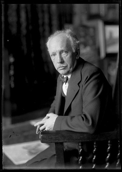 Ritratto di Richard Strauss (1864-1949) da Ferdinand Schmutzer