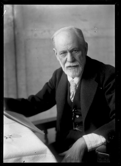 Sigmund Freud (1856-1939) da Ferdinand Schmutzer