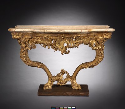 Tavolo da console, c.1765 da Ferdinand Tietz