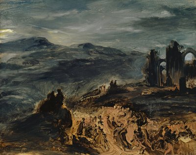 Il sabba delle streghe, 1831-33 da Ferdinand Victor Eugene Delacroix