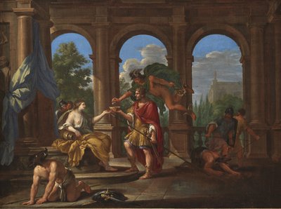 Circe e Ulisse da Filippo Lauri