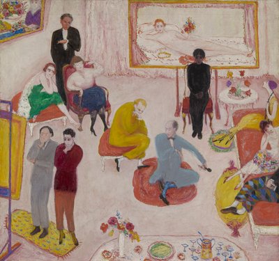 Festa in studio da Florine Stettheimer