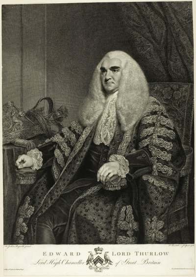 Edward, Lord Thurlow da Francesco Bartolozzi