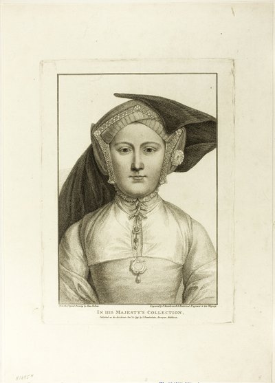 Ritratto di una donna da Francesco Bartolozzi