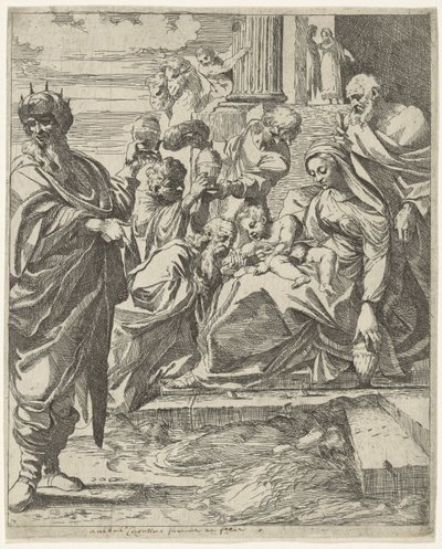 Adorazione dei Magi da Francesco Brizio (attributed to)