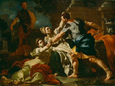 Morte di Messalina, c.1704-12 da Francesco Solimena