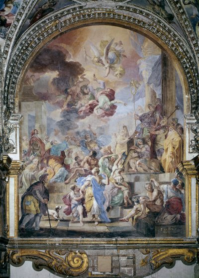 La caduta di Simon Mago da Francesco Solimena