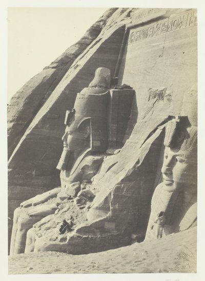 Abu Simbel, Nubia da Francis Frith